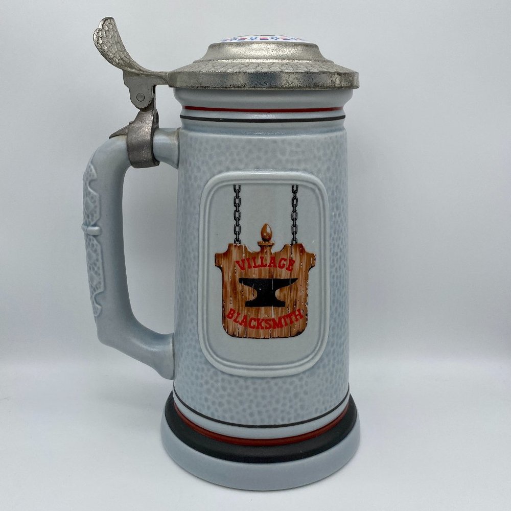 AVON 1985 Vintage Beer Stein - The Building of America - The Blacksmith